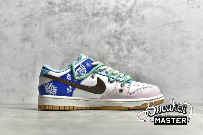 NIKE SB DUNK LOW WHITE/BLUE/BLACK CZ2496-100