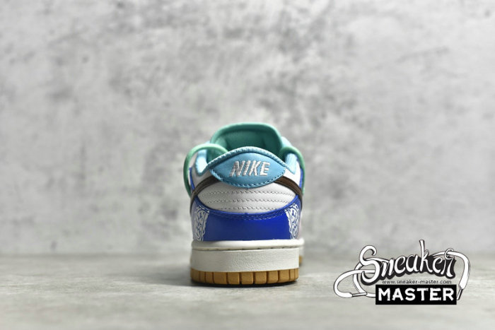 NIKE SB DUNK LOW WHITE/BLUE/BLACK CZ2496-100
