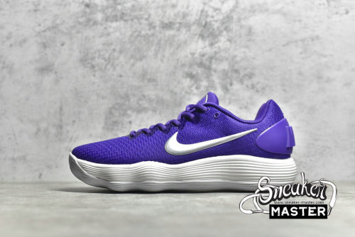 NIKE HYPERDUNK 2017 LOW SNEAKERS COURT PURPLE/WHITE-GREY 897807-500