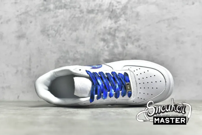 NIKE AIR FORCE 1 LOW GS WHITE/WHITE/BLUE 314192-117
