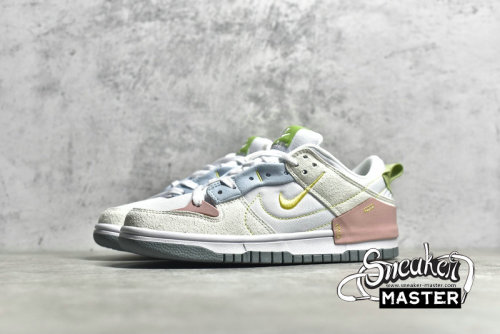 NIKE SB DUNK LOW DISRUPT 2 EASTER WHITE/PINK/TAN-ORANGE DV3457-100