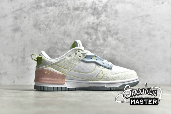 NIKE SB DUNK LOW DISRUPT 2 EASTER WHITE/PINK/TAN-ORANGE DV3457-100