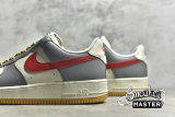 NIKE AIR FORCE 1 LOW GREY/RED/WHITE DO6161-130