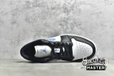 NIKE AIR JORDAN 1 LOW BLACK/WHITE/UNIVERSITY BLUE DC0774-041