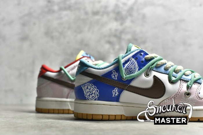 NIKE SB DUNK LOW WHITE/BLUE/BLACK CZ2496-100