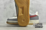 NIKE AIR FORCE 1 LOW GREY/RED/WHITE DO6161-130