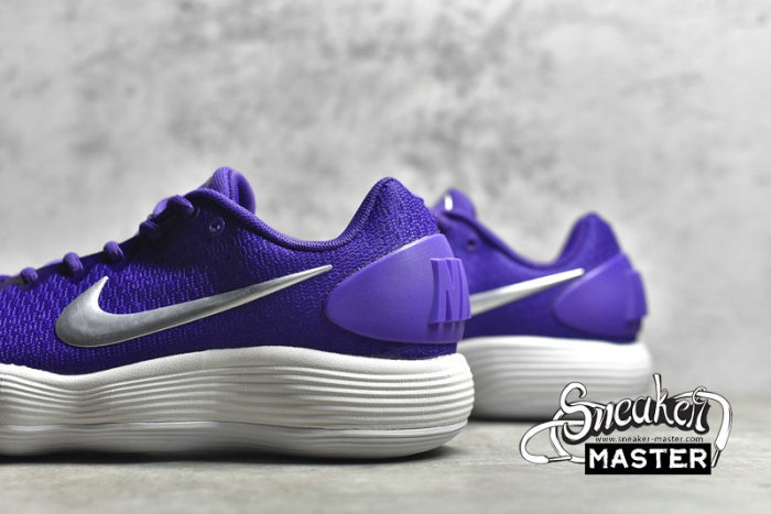 NIKE HYPERDUNK 2017 LOW SNEAKERS COURT PURPLE/WHITE-GREY 897807-500