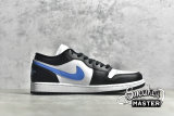 NIKE AIR JORDAN 1 LOW BLACK/WHITE/UNIVERSITY BLUE DC0774-041