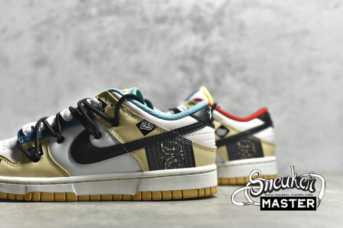 NIKE SB DUNK LOW KHAKI/WHITE/BLACK DH0952-100