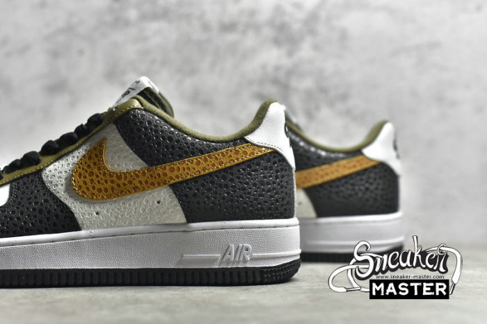 NIKE AIR FORCE 1 LOW BLACK/WHITE/YELLOW CW2288-118