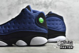 NIKE AIR JORDAN 13 RETRO BRAVE BLUE NAVY/BLACK-WHITE-UNIVERSITY BLUE DJ5982-400