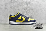 NIKE SB DUNK LOW MICHIGAN 2021 VARSITY MAIZE/MIDNIGHT NAVY/WHITE DD1391-700