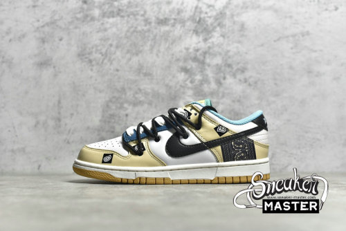 NIKE SB DUNK LOW KHAKI/WHITE/BLACK DH0952-100