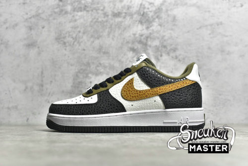 NIKE AIR FORCE 1 LOW BLACK/WHITE/YELLOW CW2288-118