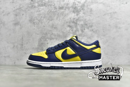 NIKE SB DUNK LOW MICHIGAN 2021 VARSITY MAIZE/MIDNIGHT NAVY/WHITE DD1391-700