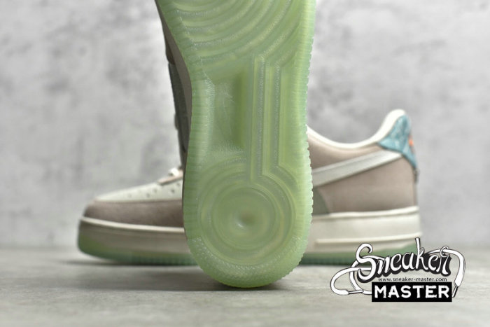 NIKE AIR FORCE 1 LOW 07 LX SHAPELESS,FORMLESS AND LIMITLESS SEAFOAM/SAIL/ORANGE PEARL/SAIL DQ5361-011