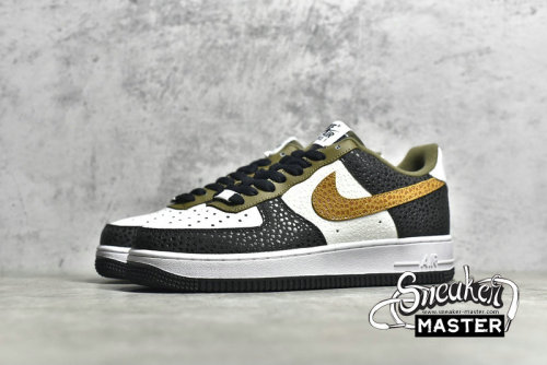 NIKE AIR FORCE 1 LOW BLACK/WHITE/YELLOW CW2288-118