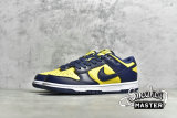 NIKE SB DUNK LOW MICHIGAN 2021 VARSITY MAIZE/MIDNIGHT NAVY/WHITE DD1391-700