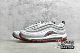 NIKE AIR MAX 97 WHITE BULLET WHITE/GREY-RED DM0027-100