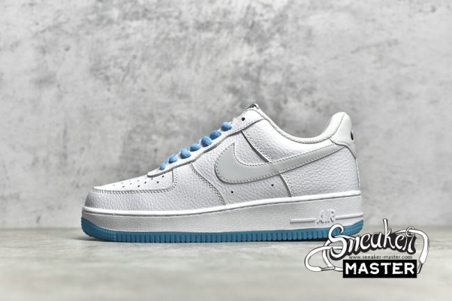 NIKE AIR FORCE 1 LOW WHITE/WHITE/BLUE KH0806-168