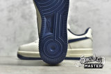 NIKE AIR FORCE 1 LOW MILK WHITE/MILK WHITE/NAVY BLUE AQ3778-400