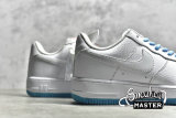 NIKE AIR FORCE 1 LOW WHITE/WHITE/BLUE KH0806-168