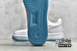 NIKE AIR FORCE 1 LOW WHITE/WHITE/BLUE KH0806-168