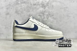 NIKE AIR FORCE 1 LOW MILK WHITE/MILK WHITE/NAVY BLUE AQ3778-400