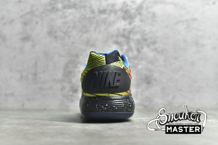 NIKE HYPERDUNK 2017 BASKETBALL SHOES BLACK/RED/YELLOW AH9053-001