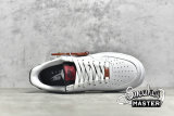 NIKE AIR FORCE 1 LOW 07 PREMIUM CARABINER WHITE/POMEGRANATE/HABANERO RED/BLACK DH7579-100