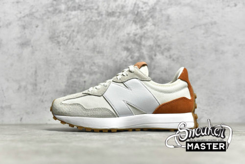 NEW BALANCE 327 RUNNING SHOES SEA SALT/RUST OXIDE WS327RA