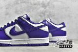NIKE SB DUNK LOW WHITE/COURT PURPLE/WHITE DD1391-104