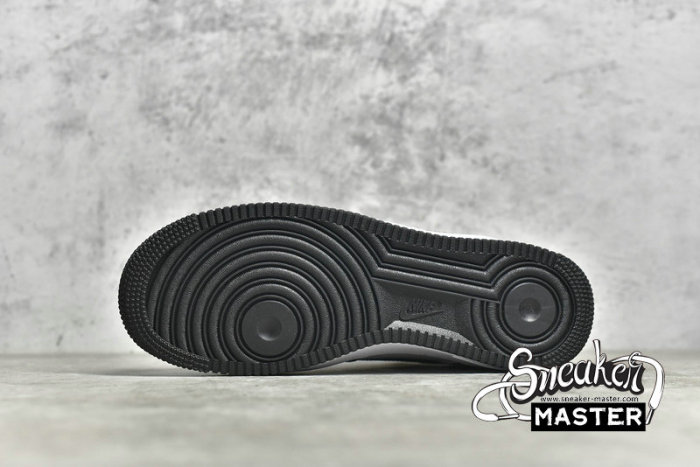 NIKE AIR FORCE 1 LOW 07 BLACK TICK FIVE COLOURS BLACK/WHITE/MULTI-COLOR 315122-444