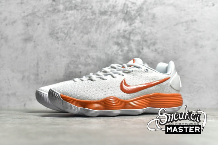 NIKE HYPERDUNK 2017 BASKETBALL SHOES WHITE/WHITE/ORANGE 942774-111