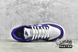 NIKE SB DUNK LOW WHITE/COURT PURPLE/WHITE DD1391-104