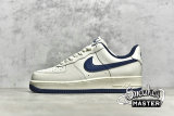 NIKE AIR FORCE 1 LOW MILK WHITE/MILK WHITE/NAVY BLUE AQ3778-400