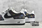 NIKE AIR FORCE 1 LOW 07 BLACK TICK FIVE COLOURS BLACK/WHITE/MULTI-COLOR 315122-444