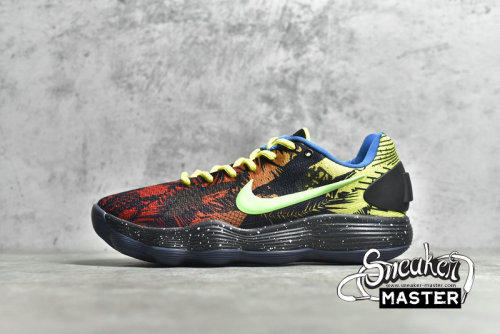 NIKE HYPERDUNK 2017 BASKETBALL SHOES BLACK/RED/YELLOW AH9053-001