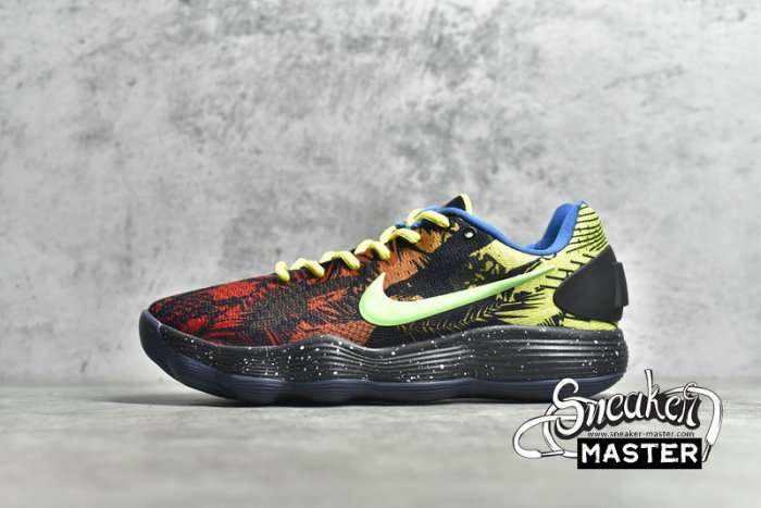 NIKE HYPERDUNK 2017 BASKETBALL SHOES BLACK/RED/YELLOW AH9053-001