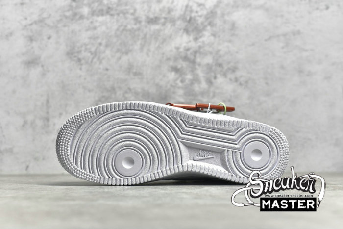 NIKE AIR FORCE 1 LOW 07 PREMIUM CARABINER WHITE/POMEGRANATE/HABANERO RED/BLACK DH7579-100