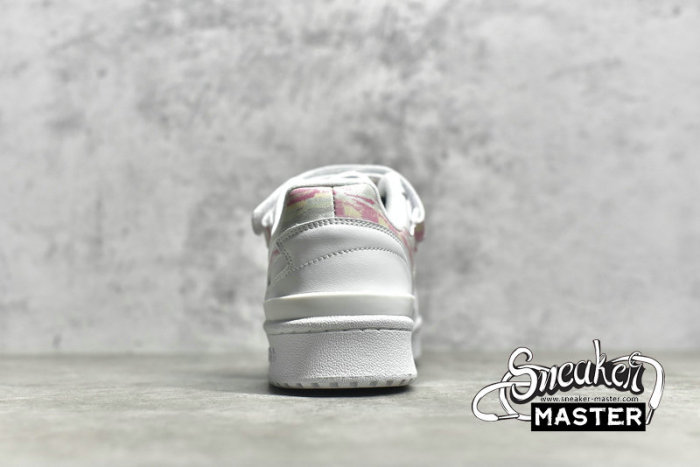 ADIDAS FORUM 84 LOW SHOES I LOVE DANCE CLOUD WHITE/CLOUD WHITE/FROZEN GREEN FY5119