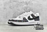 NIKE AIR FORCE 1 LOW 07 BLACK TICK FIVE COLOURS BLACK/WHITE/MULTI-COLOR 315122-444