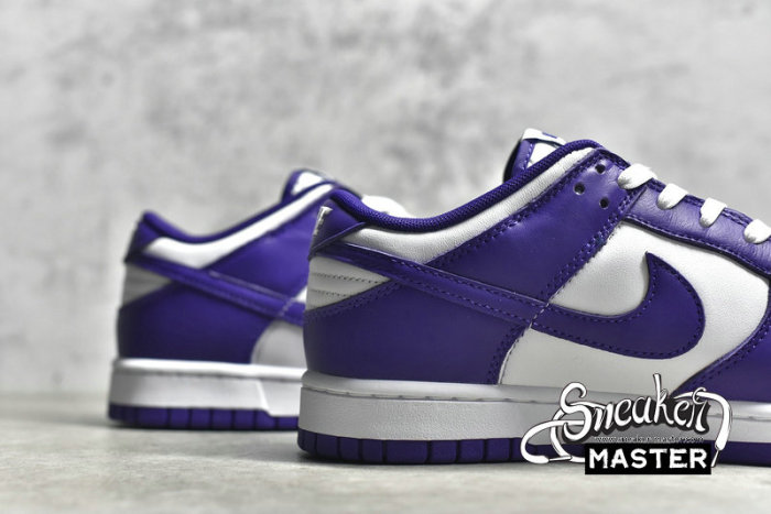 NIKE SB DUNK LOW WHITE/COURT PURPLE/WHITE DD1391-104