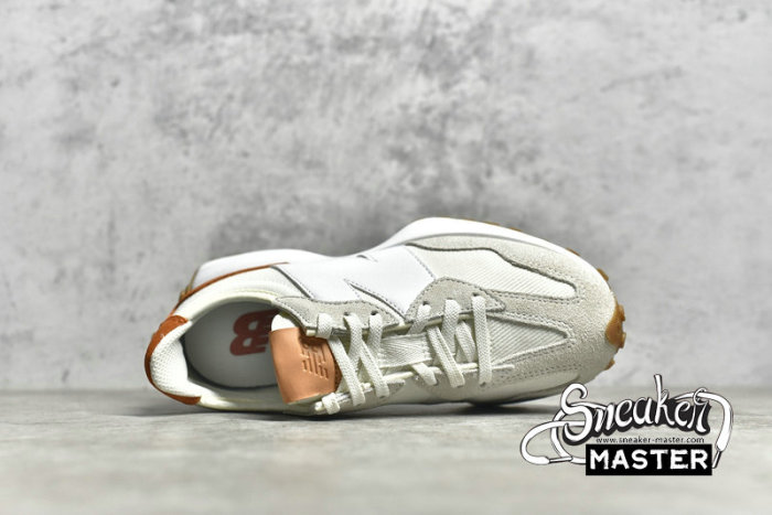 NEW BALANCE 327 RUNNING SHOES SEA SALT/RUST OXIDE WS327RA