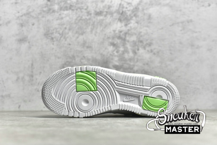 NIKE AIR FORCE 1 LOW PIXEL HAVE A GOOD GAME VENICE/WHITE/GREEN STRIKE/WHITE DO2330-511