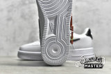 NIKE AIR FORCE 1 LOW 07 PREMIUM CARABINER WHITE/POMEGRANATE/HABANERO RED/BLACK DH7579-100