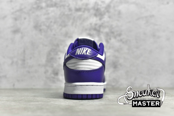 NIKE SB DUNK LOW WHITE/COURT PURPLE/WHITE DD1391-104