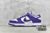 NIKE SB DUNK LOW WHITE/COURT PURPLE/WHITE DD1391-104