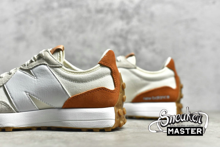 NEW BALANCE 327 RUNNING SHOES SEA SALT/RUST OXIDE WS327RA
