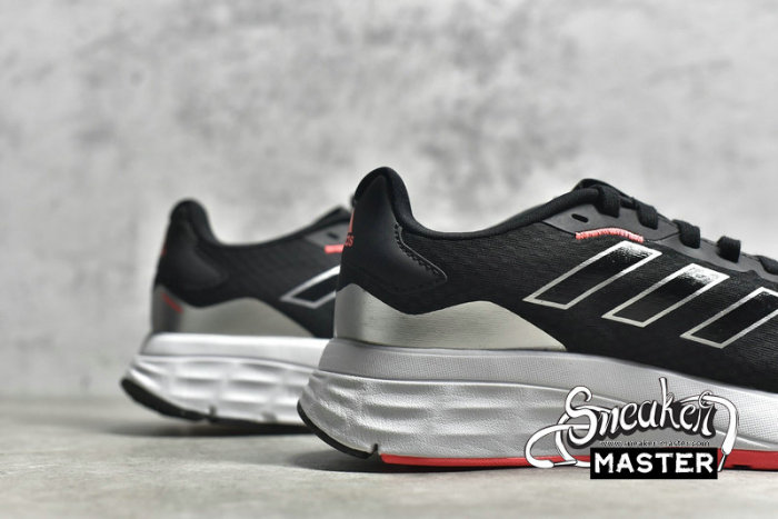 ADIDAS SPEEDMOTION RUNNING SHOES CORE BLACK/MATTE SILVER/TURBO GX0569